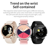 Full Touch Screen Waterproof Smart Watch with Heart Rate Monitor