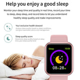 Smart Watch with Blood Pressure Monitor & Activity Tracker