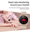 Full Touch Screen Waterproof Smart Watch with Heart Rate Monitor