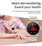 Full Touch Screen Waterproof Smart Watch with Heart Rate Monitor