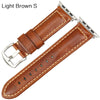Leather Watch Bracelet For Apple Watch Band 42mm 38mm
