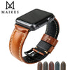 Leather Watch Bracelet For Apple Watch Band 42mm 38mm