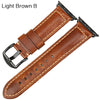 Leather Watch Bracelet For Apple Watch Band 42mm 38mm