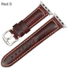 Leather Watch Bracelet For Apple Watch Band 42mm 38mm
