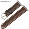 Leather Watch Bracelet For Apple Watch Band 42mm 38mm