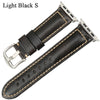 Leather Watch Bracelet For Apple Watch Band 42mm 38mm