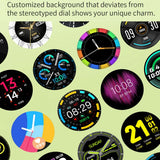 Full Touch Screen Waterproof Smart Watch with Heart Rate Monitor