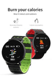 Waterproof Bluetooth Smartwatch with Heart Rate Monitor & Fitness Tracker