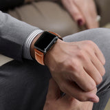 Leather Watch Bracelet For Apple Watch Band 42mm 38mm