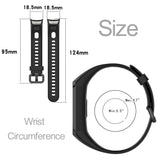 Soft Silicone Strap Buckle Replacement For HUAWEI Band 4