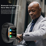 Smartwatch with Continuous Heart Rate Monitor & Sport Route Tracking
