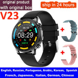Full Touch Screen Waterproof Smart Watch with Heart Rate Monitor