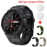 IP67 Waterproof Bluetooth Smartwatch with Fitness Tracker