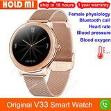 Full Touch Screen Waterproof Smart Watch with Heart Rate Monitor