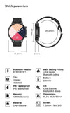 Color Touch Screen Waterproof Smartwatch