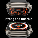 Smartwatch with Continuous Heart Rate Monitor & Sport Route Tracking