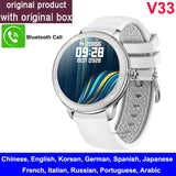 Full Touch Screen Waterproof Smart Watch with Heart Rate Monitor