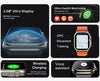 Smartwatch with Continuous Heart Rate Monitor & Sport Route Tracking