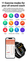 OLED Smart Watch with Blood Pressure Monitor & Pedometer