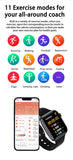 OLED Smart Watch with Blood Pressure Monitor & Pedometer