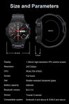IP67 Waterproof Bluetooth Smartwatch with Fitness Tracker