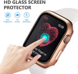 Glass+case For Apple Watch