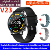 Full Touch Screen Waterproof Smart Watch with Heart Rate Monitor