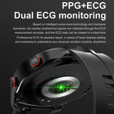 Luxury Waterproof Sports Smart Watch with Fitness Tracker For Android iOS