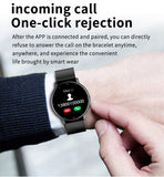 Full Touch Round Screen Smart Watch with Heart Rate Monitor