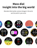 Full Touch Round Screen Smart Watch with Heart Rate Monitor