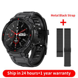 IP67 Waterproof Bluetooth Smartwatch with Fitness Tracker