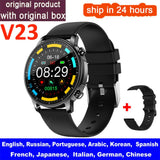 Full Touch Screen Waterproof Smart Watch with Heart Rate Monitor
