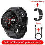 IP67 Waterproof Bluetooth Smartwatch with Fitness Tracker