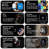 OLED Smart Watch with Blood Pressure Monitor & Pedometer