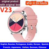 Full Touch Screen Waterproof Smart Watch with Heart Rate Monitor