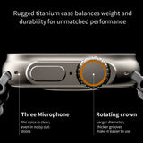 Smartwatch with Continuous Heart Rate Monitor & Sport Route Tracking