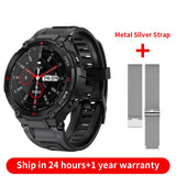 IP67 Waterproof Bluetooth Smartwatch with Fitness Tracker